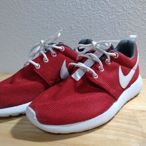 Nike Roshe One GS 'Dark Team Red' Running Athletic Shoes Sneakers